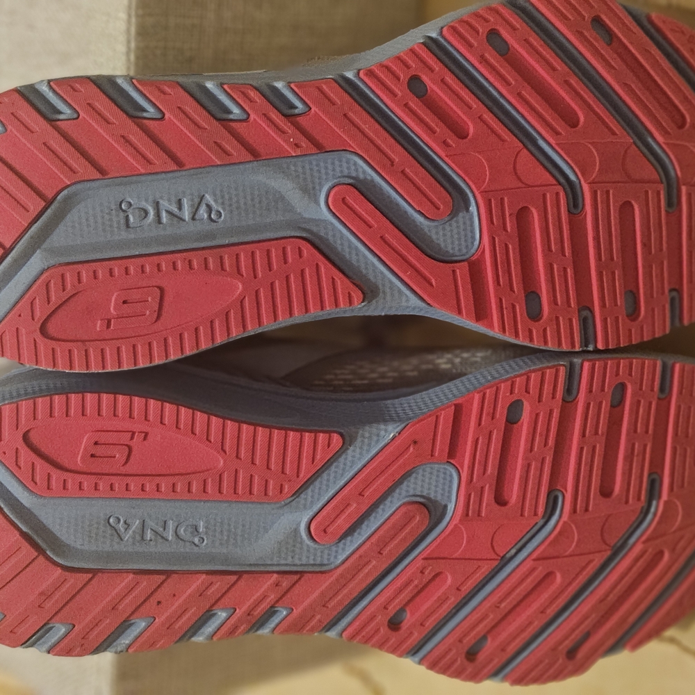 Brooks Athletic Shoes in Gray and Red - Picture 6 of 6